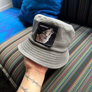 Goorin Bros. Lone Wolf Wool Blend Bucket Hat Sz. L